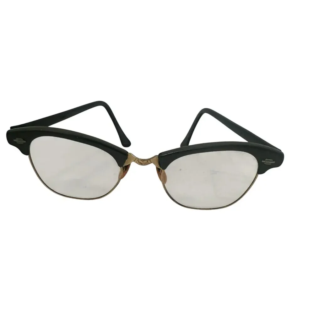 Vintage Women's 1960s Cat Eye Horn Rimmed Glasses